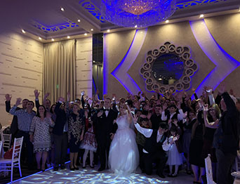 Russian-Ukrainian-American wedding, Olympia Banquet Hall, Los Angeles, California, February 10th 2019