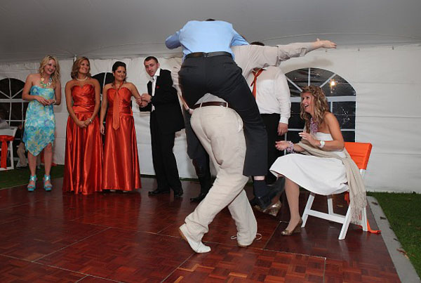 Wedding reception fun games, MC Misha